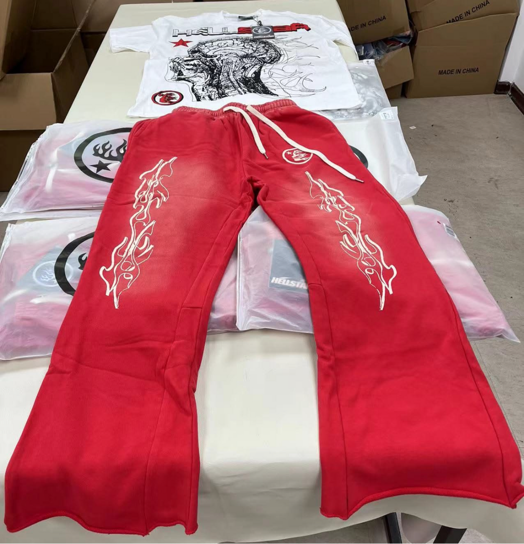 Hellstar shirt and sweatpants
