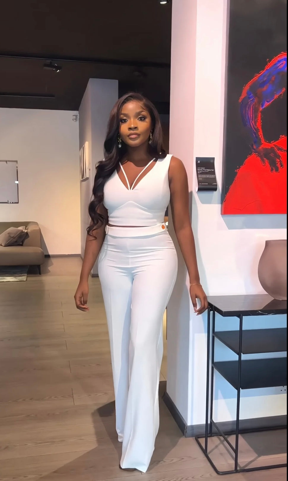 Thin line casual set