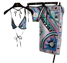 Load image into Gallery viewer, Pucci one piece swim set
