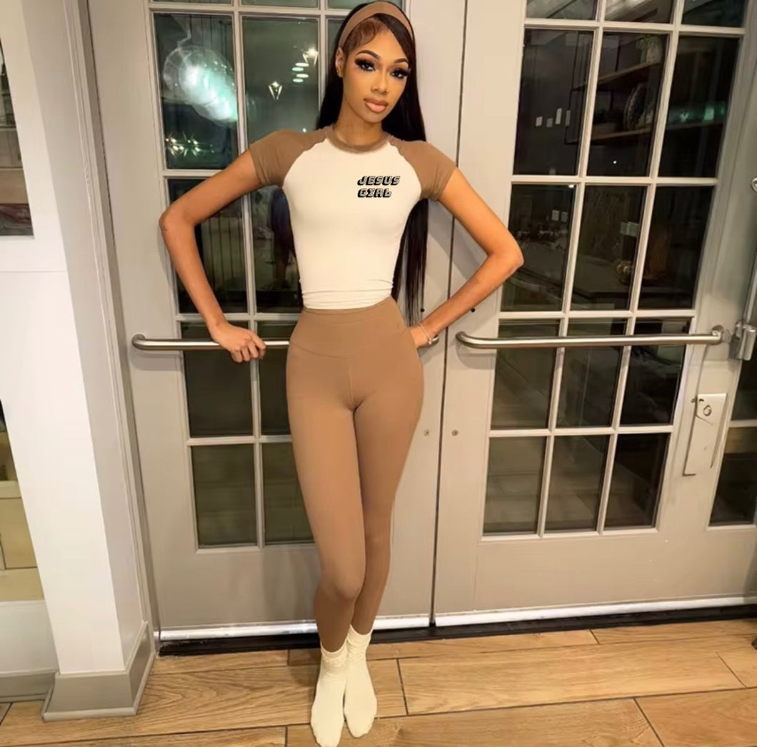 Jesus girl two piece set