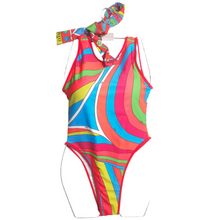 Load image into Gallery viewer, Pucci one piece swim set
