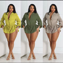 Load image into Gallery viewer, Ms.Puffer romper
