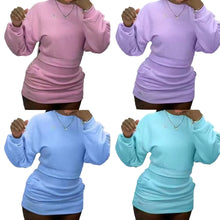 Load image into Gallery viewer, alo sweatshirt/skirt set
