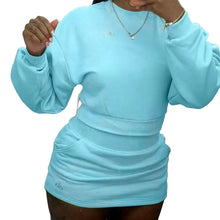Load image into Gallery viewer, alo sweatshirt/skirt set
