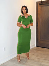 Load image into Gallery viewer, Classy polo girl dress
