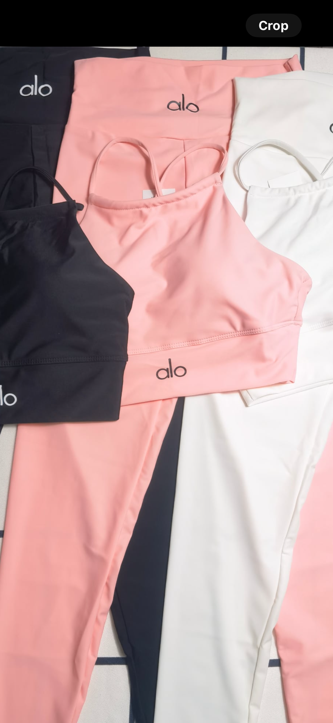 alo Halter top legging set