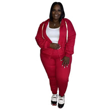 Load image into Gallery viewer, Hoodnme two piece sweatsuit

